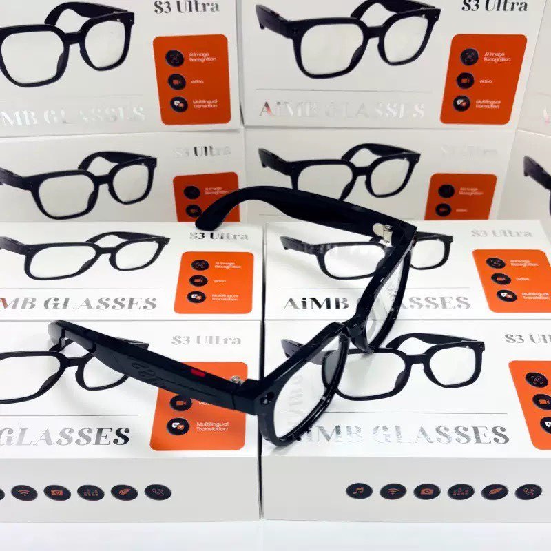 AI Smart Glasses with Camera & Translation | AiMB-S3
