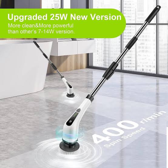 7-in-1 Cordless Electric Cleaning Brush – 25W