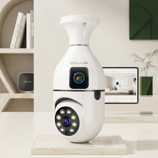 360° WiFi Security Camera – Smart Bulb Socket CCTV
