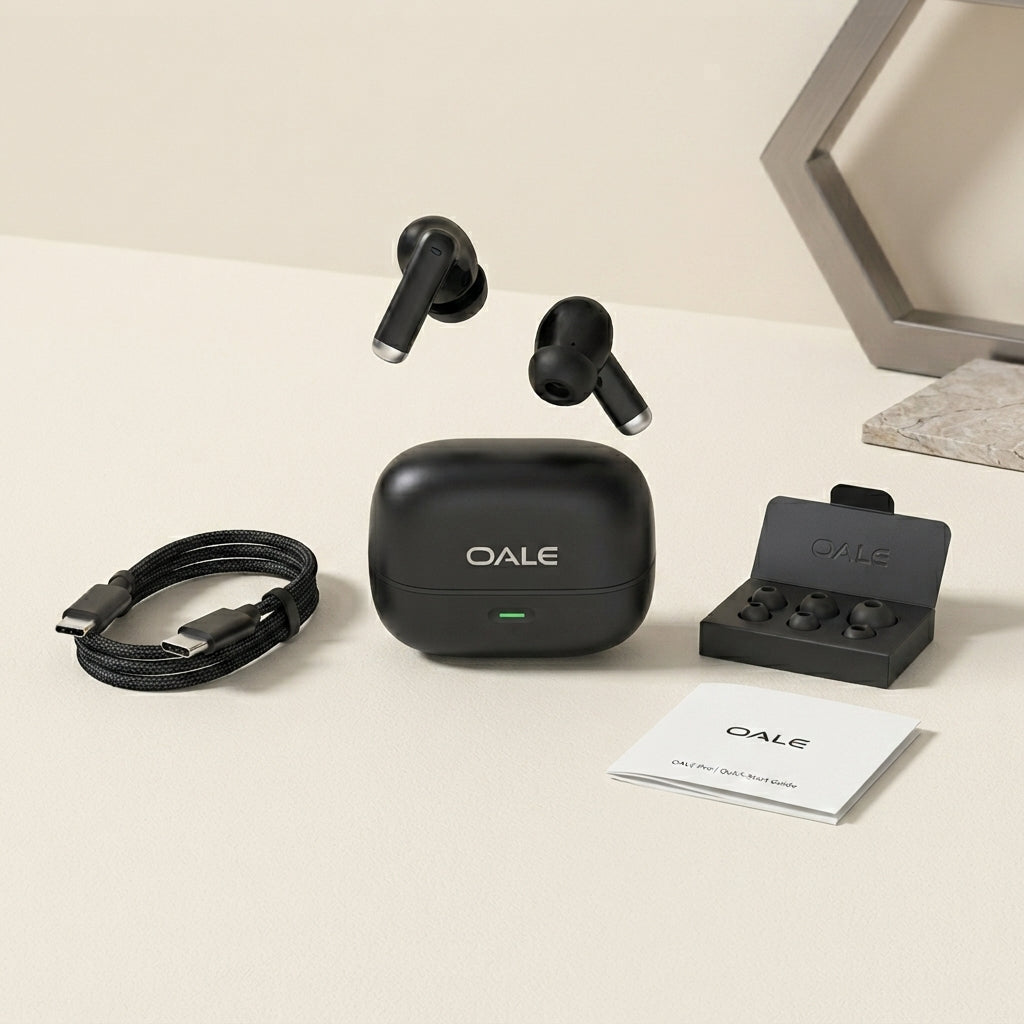Oale iTune 1 ANC Wireless Earbuds | 50-Hour Playtime | Bluetooth 6.0