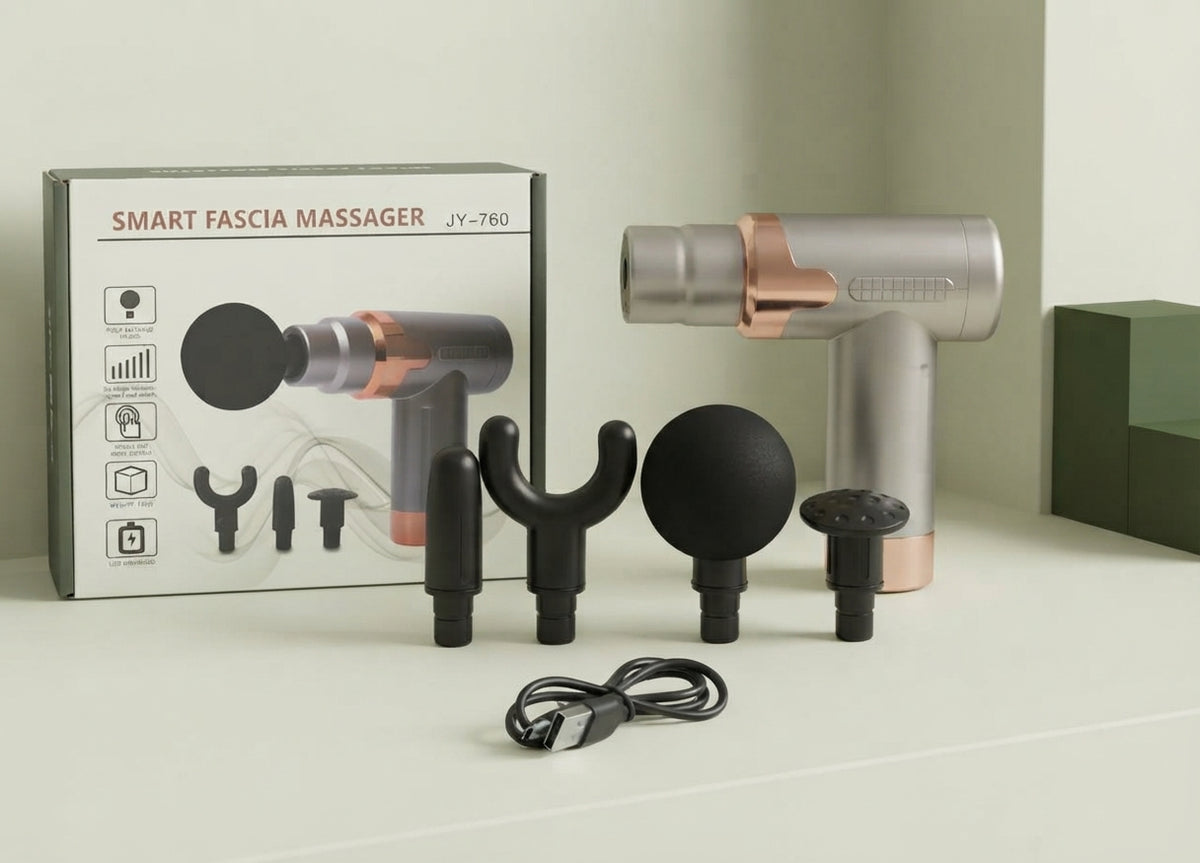 JY-760 Professional Deep Tissue Massage Gun for Muscle Recovery