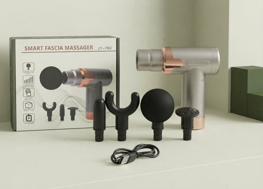 JY-760 Professional Deep Tissue Massage Gun for Muscle Recovery