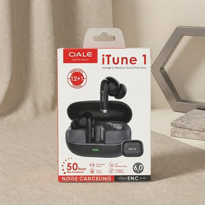 Oale iTune 1 ANC Wireless Earbuds | 50-Hour Playtime | Bluetooth 6.0