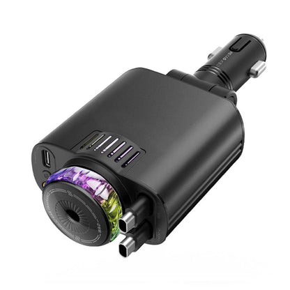 5-in-1 Car Charger 38W | Fast Charging USB-C Car Adapter