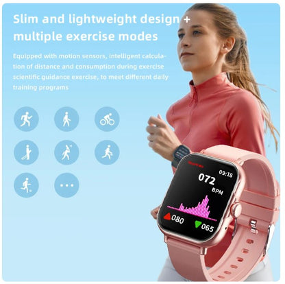 A58 Plus Smartwatch & Luxury Fashion Jewelry Combo Box Set