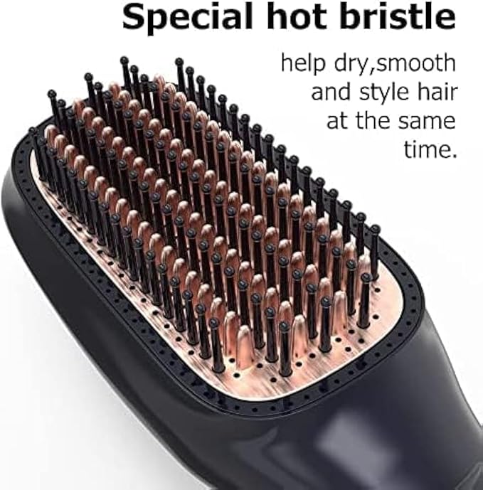 Ionic Hair Dryer Brush 2-in-1 | Hot Air Blow Dry & Style at Home
