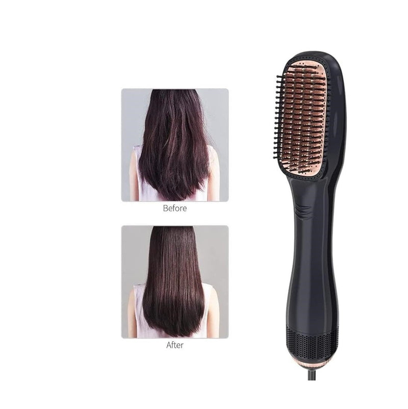 Ionic Hair Dryer Brush 2-in-1 | Hot Air Blow Dry & Style at Home