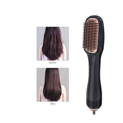 Ionic Hair Dryer Brush 2-in-1 | Hot Air Blow Dry & Style at Home