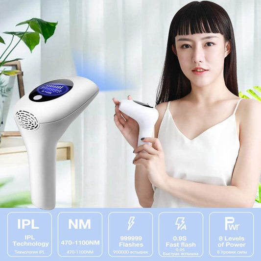 Smart IPL Hair Removal Device – 900K Flashes