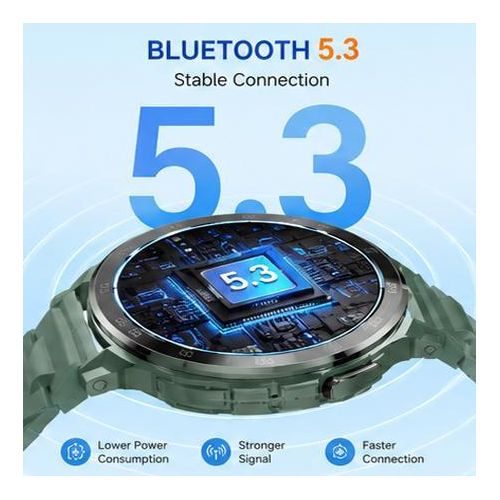 Smartbarry A80 Smartwatch with Built-in TWS Earbuds | Fitness Tracker