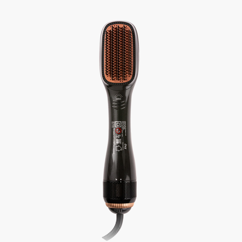 2-in-1 Ionic Hair Dryer & Styling Brush – Fast Drying & Smooth Styling