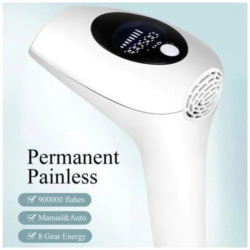 Smart IPL Hair Removal Device – 900,000 Flashes with LCD Display