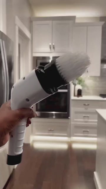 25W Cordless Electric Spin Scrubber – 7 Attachments for Deep Cleaning